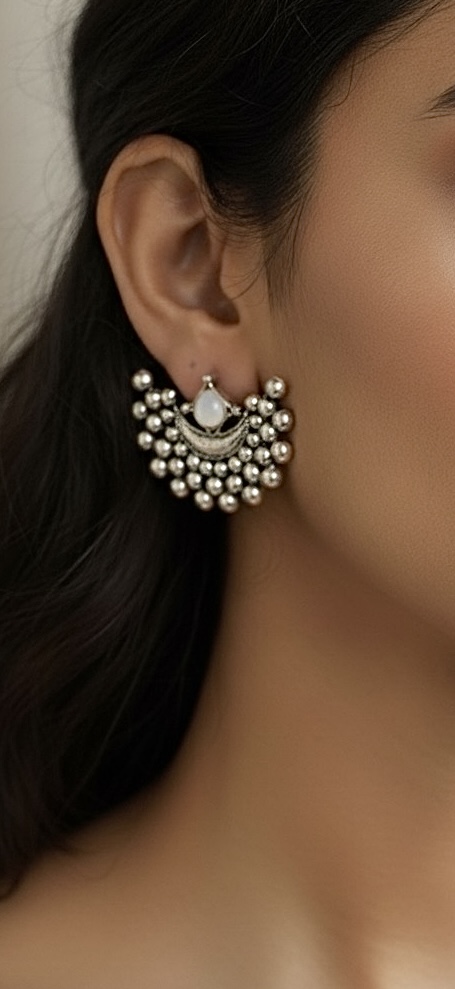 Very Beautiful Stone Studded Earrings