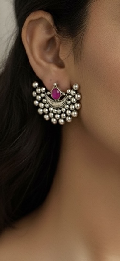 Beautiful Stone Studded Earrings Beautiful Stone Studded Earrings