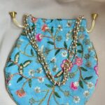 Potlis to Match Your Ethnic Wear (Light Blue)